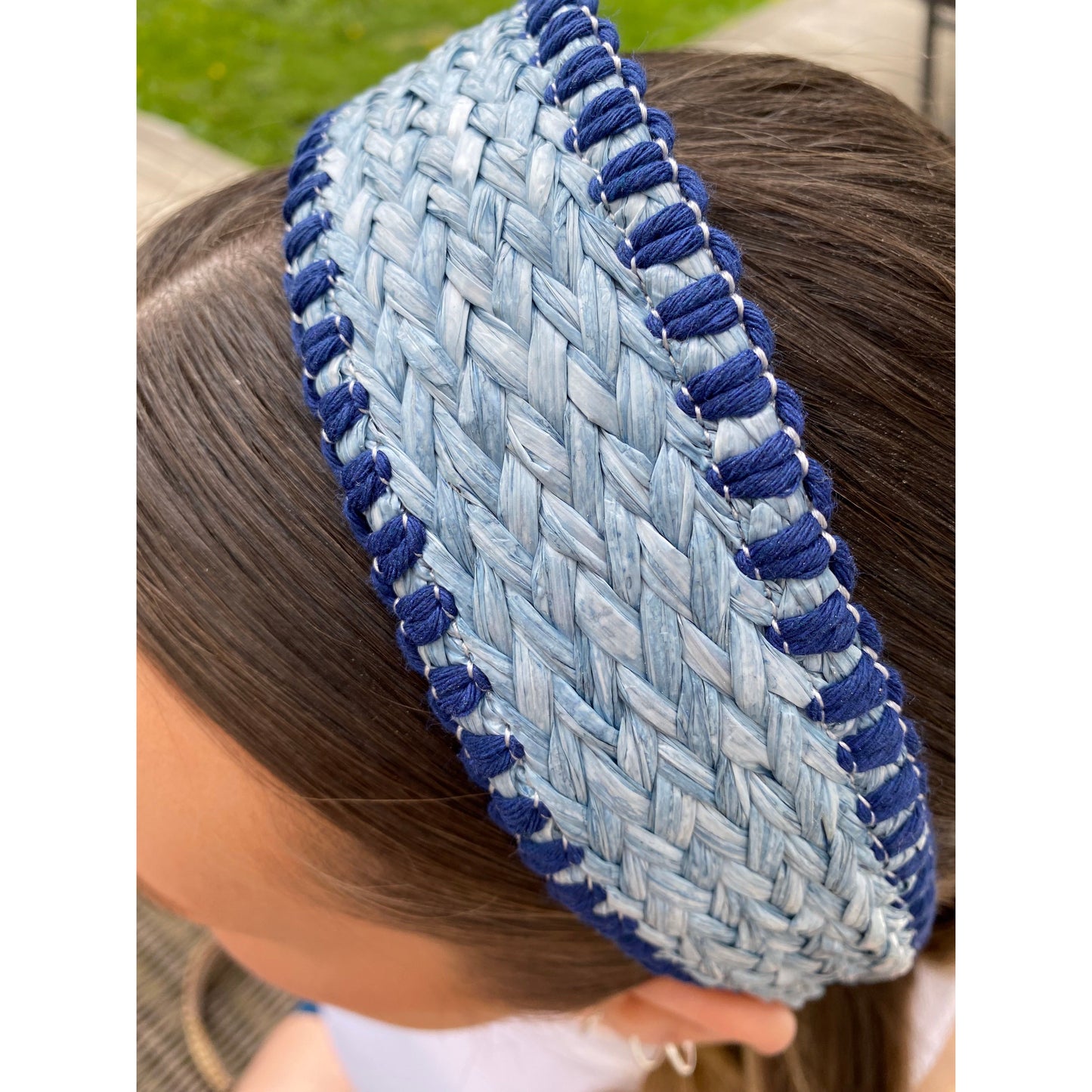 Hårbøyle Strå Blå