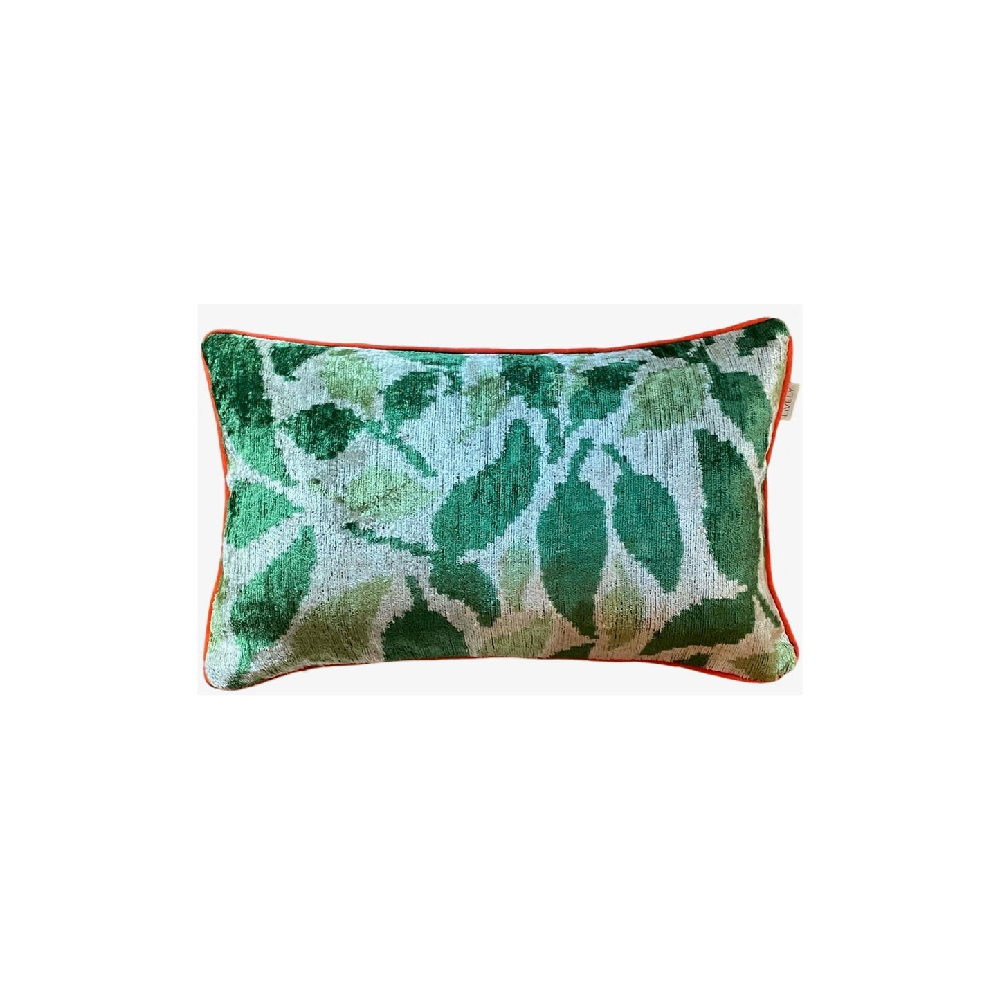 Putetrekk Leaf green 30x50 velvet